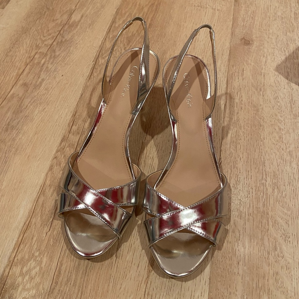 New In Box Calvin Klein Lucette Mirror Metallic S… - image 2